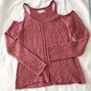 Cold Shoulder Sweater 🍁